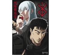 ABYstyle Affiche Berserk Guts & Griffith - Officiel 91,5 x 61 cm Papier laminé haute qualité