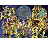 ABYSTYLE Poster « Saint Seiya » - Knights of Gold # 1" (91,5 x 61)