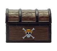 ABYstyle Pot à biscuits en céramique en forme de chapeau de paille Jolly Roger - 19,1 x 11,4 x 14 cm - Avec couvercle amovible