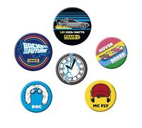 ABYstyle - RETOUR VERS LE FUTUR Pack de Badges Symboles