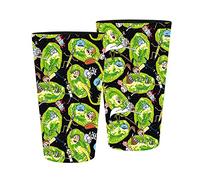 ABYstyle - RICK AND MORTY Glass XXL Portals, Vert