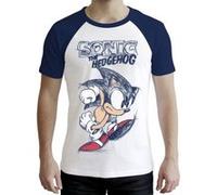 ABYstyle - SONIC - Tshirt - Sonic - homme - blanc & bleu (XS) G