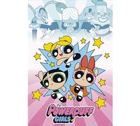 ABYSTYLE - SUPER NANAS Poster Filles vs méchants (91,5 x 61 cm)