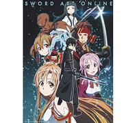 ABYSTYLE Sword Art Online Party Members Poster Chibi 132,1 x 96,5 cm
