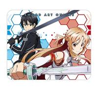 ABYSTYLE - Sword Art Online Tapis de Souris Souple Kirito et Asuna