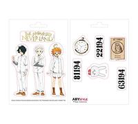ABYSTYLE - THE PROMISED NEVERLAND Mini stickers Orphans 16 x 11 cm