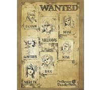 ABYSTYLE - THE SEVEN DEADLY SINS Poster Wanted (52 x 38 cm)