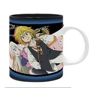ABYSTYLE - THE SEVEN DEADLY SINS Mug Meliodas, Elizabeth, & Hawk