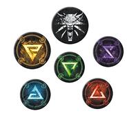 ABYSTYLE - THE WITCHER Pack de Badges Signes