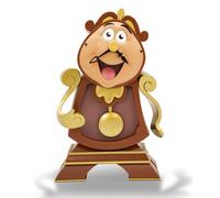 ABYstyle Tirelire Disney La Belle et la Bête Cogsworth Premium | Tirelire Disney | Tirelire | Boîte à économies | Marchandises Disney | Cadeaux La Belle et la Bête
