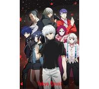 ABYSTYLE - TOKYO GHOUL - Poster - Groupe- roulé filmé (91.5x61cm)