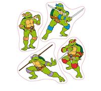 ABYSTYLE - TORTUES NINJA Stickers 16 x 11 cm/ 2 planches Tortues &Splinter