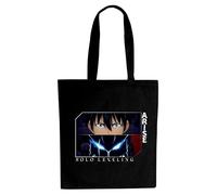 ABYSTYLE - Tote Bag SOLO LEVELING Arise - Produit Officiel - Format 38 x 42 cm - Coton Résistant - Anses Longues