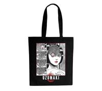 ABYSTYLE - UZUMAKI Tote Bag Spirale - Produit Officiel - Sac en Coton Résistant - Accessoire Manga Junji Ito Léger et Durable