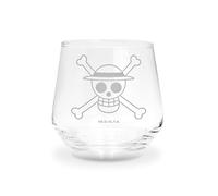 ABYSTYLE - Verre ONE PIECE Skull Luffy - Produit Officiel - Verre Premium - Contenance 300 ml