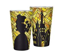 ABYstyle - Verre XXL DISNEY Beauty & The Beast - Produit Officiel - 400 ml - Verre Grande Contenance - Design Collector