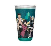 ABYSTYLE - Verre XXL Premium DEMON SLAYER Piliers - Produit Officiel - 400 ml - Impression Haute Qualité