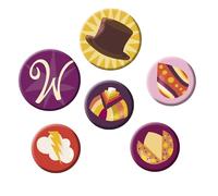 ABYstyle - WONKA Pack de Badges Bonbons