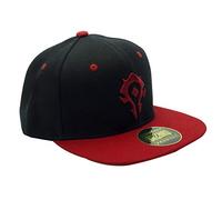 ABYSTYLE - World of Warcraft - Casquette Snapback - Horde - Noir et Rouge