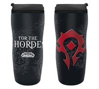 ABYSTYLE - World of Warcraft - Mug de Voyage - 35 cl - Horde, Noir