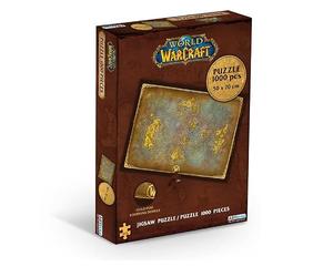 ABYstyle - World of Warcraft Puzzle 1000 pièces Carte d'Azeroth