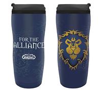 ABYSTYLE - World of Warcraft - Tasse de voyage - 35 cl - Alliance