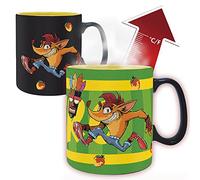 ABYSTYLE Z110235 Crash Bandicoot Tasse à effet thermique Vert 460 ml