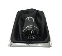 abywrpagg Compatible Avec VW Pour Passat B7 Pour CC 2011 2012 2013 2014 2015 Pommeau Levier Vitesse À 5 Ou 6 Vitesses Avec Colliers Changement Vitesse Et Couvercle Coffre(6 speed)