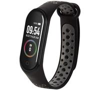 ABYX Fit Lime - Tracker d'activités avec bracelet - silicone - noir - affichage 0.96" - Bluetooth - 26 g