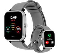 Abyx Fit Ozone 3 - Montre Connectée 1.6"", 280x420 Px, Standby 20 Jours, Bluetooth 5.0, Accéléromètre 3 Axes, Ip68 Étanche, Cardio, Analyse Du Sommeil, Musique, Compatible Android Ios, Noir