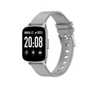 ABYX Fit Ozone - Montre connectée avec bracelet - silicone - gris - affichage 1.3" - Bluetooth - 33 g