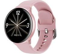 ABYX Fit Silk - Poudre rose - montre intelligente avec bande - silicone - poudre rose - affichage 1.22" - Bluetooth - 59.2 g G