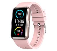 ABYX Montre Connectee Etna Rose Pourpre