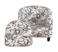ABZDUNG Housses d'accoudoir Tullsta Cabriolet Housse de Fauteuil Chesterfield Housse de Fauteuil Extensible 2 pièces(Mazzo Di Fiori)
