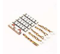 ABZEKH Drone Accessories for HGLRC 2812 2-6S LED Controller Board w/ 4PCS for W554B LED Strip Combo for RC FPV Racing Drone RC Quadcopter Spare Parts for RC Parts (Color : 1 Set)
