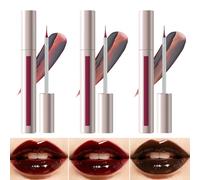 Abziehbare Lippenfarbe,3 Stücke Make-up Kosmetik,Wasserfester Lippenglanz | Bräute Beauty-Liebhaber Studenten Berufstätige Hochzeitsfeiern Besondere Veranstaltungen Date Night