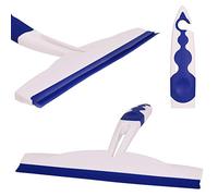 ABZIEHER Raclette de fenêtre double (5024) - Raclette de vitre, raclette de vitre, raclette de nettoyage, raclette de salle de bain, raclette en caoutchouc, raclette de cabine de douche, extracus