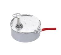 AC 12V 24V 50-60Hz Permanent Magnet Synchronous electronic starter 0.9RPM-70RPM CW 4W D Shaft AC electronic starter for Microwave Oven Parts Fan IINKUEYK(AC 24V 15-18RPM)