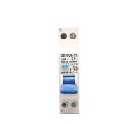 AC 1P 230V 10A 16A 20A 25A 32A Residual Current Circuit Breaker Differential Breaker Switch DZ30LE-32 AUOQKQUT(20A)