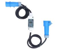 AC 220-250V 16A 3 PIN CEE Socket avec LCD METTOIRE DE Power Digital IP65 Moniteur de consommation d'énergie imperméable pour Les véhicules de Camping et d'électricité RVS et