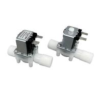AC 220V 110V DC 12V 24V 1/2" 3/4" Male Thread Solenoid Valve Water Control Valve Controller Switch Normally Closed Normally Open(3/4",AC 220V_NORMALLY CLOSED)