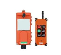 AC 220V 380V 110V DC 12V 24V Crane Industrial Remote Control Wireless Transmitter Push Button Switch 1 transmitter 1 receiver NWPNLXEA(DC 24V)