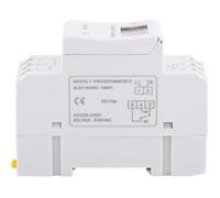 AC 220V Programmateur Hebdomadaire Journalier Montage Rail Tableau Électrique -POU HB17485