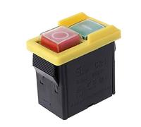 AC 250V 6A Interrupteur à bouton-poussoir électromagnétique à bouton-poussoir pour scie à machine