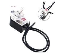 AC 250V 6A On/Off Prewired Toggle Switch With Wire Cable KNS-1 SPST Contacts Switch Electrical Equipment