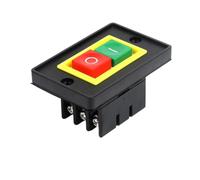 AC 380V 2KW e/s On Off Start Stop bouton poussoir interrupteur 6 bornes à vis QCS1 grand/petit panneau(Small Panel)