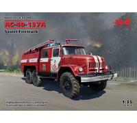 ICM 35519 1/35 AC-40-137A Camion de Pompiers Soviétique Kit Vari (Moules Neufs)