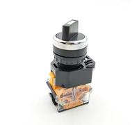 AC 400V 10A 1NO 1NC DPST 22mm Mounting hole 2 Positions Rotary Selector Latching Twist Switch