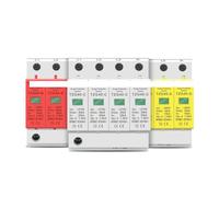 AC 4P 3P+N 10-20KA 20-40KA 30-60KA 275V 385V House Surge Protector Protective Low-voltage Arrester Device AUOQKQUT(275V,10-20KA)