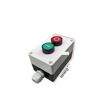 AC 660V 10A Momentary I/O Red Green Sign NO NC Push Button Switch Station NWPNLXEA